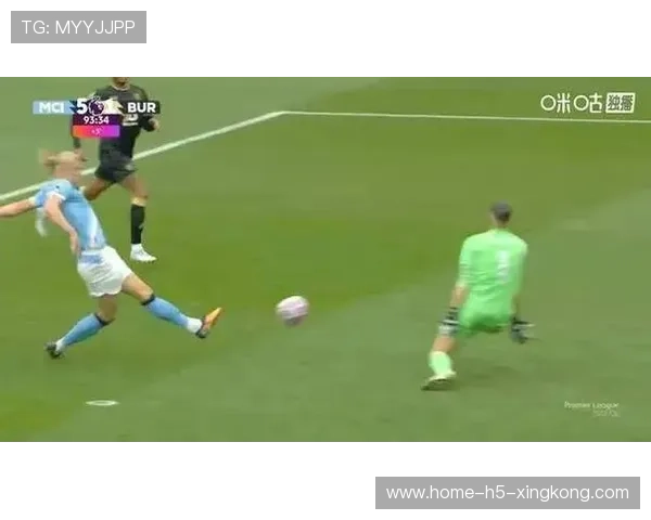 哈兰德连续强突禁区，曼城前场形成巨大压迫力